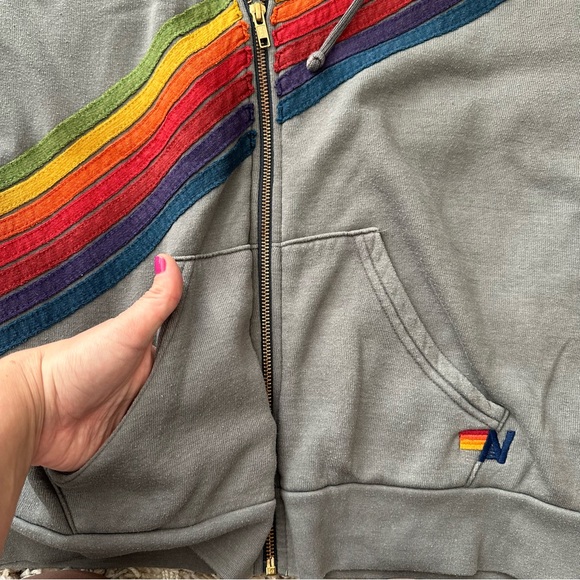 Aviator Nation disco stitch hoodie - Picture 7 of 12